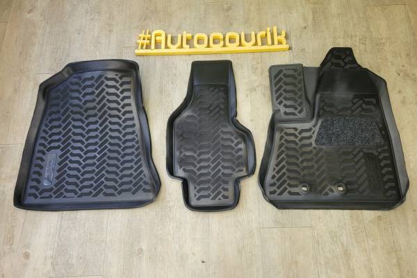 Коврики в салон Toyota Esquire (2014-н.в.) 3 ряд + багажник